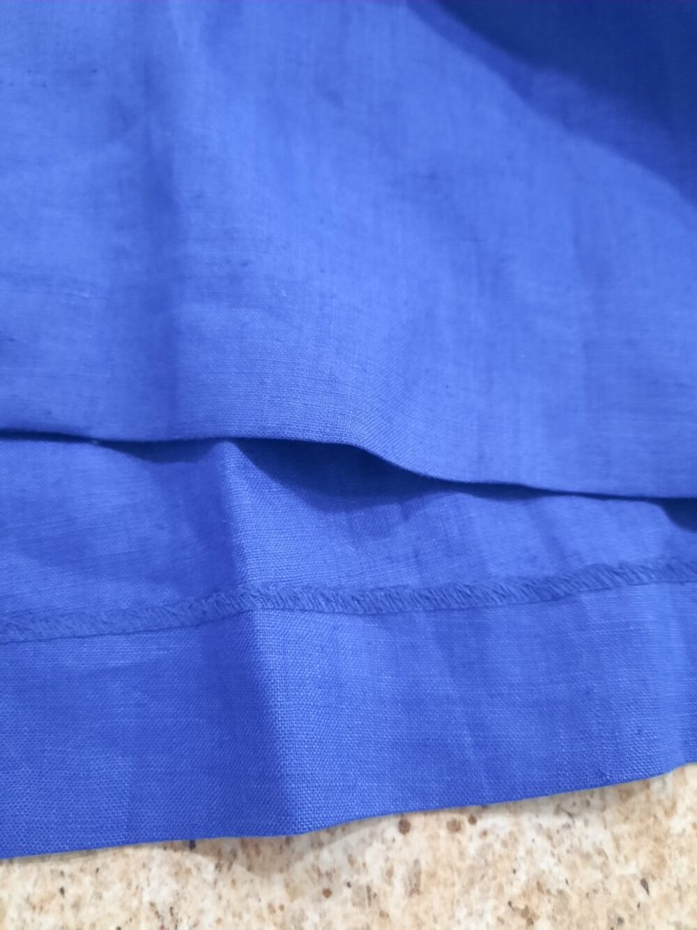 Vtg 90s linen dress w/ belt - Nordstrom brand - Picture 14 of 16